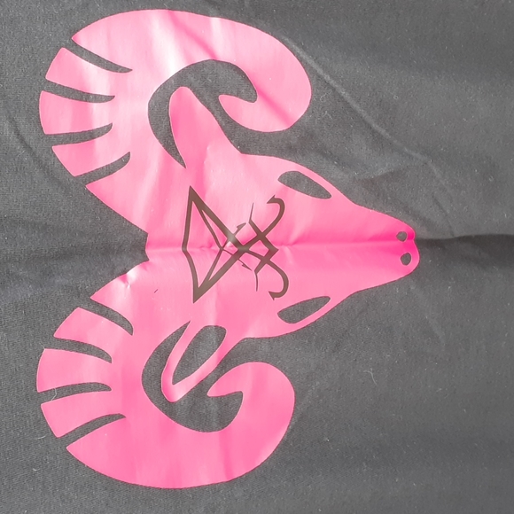 NWOT Satanic Ram Skull T-Shirt, Size XL (See Description) - Picture 3 of 8